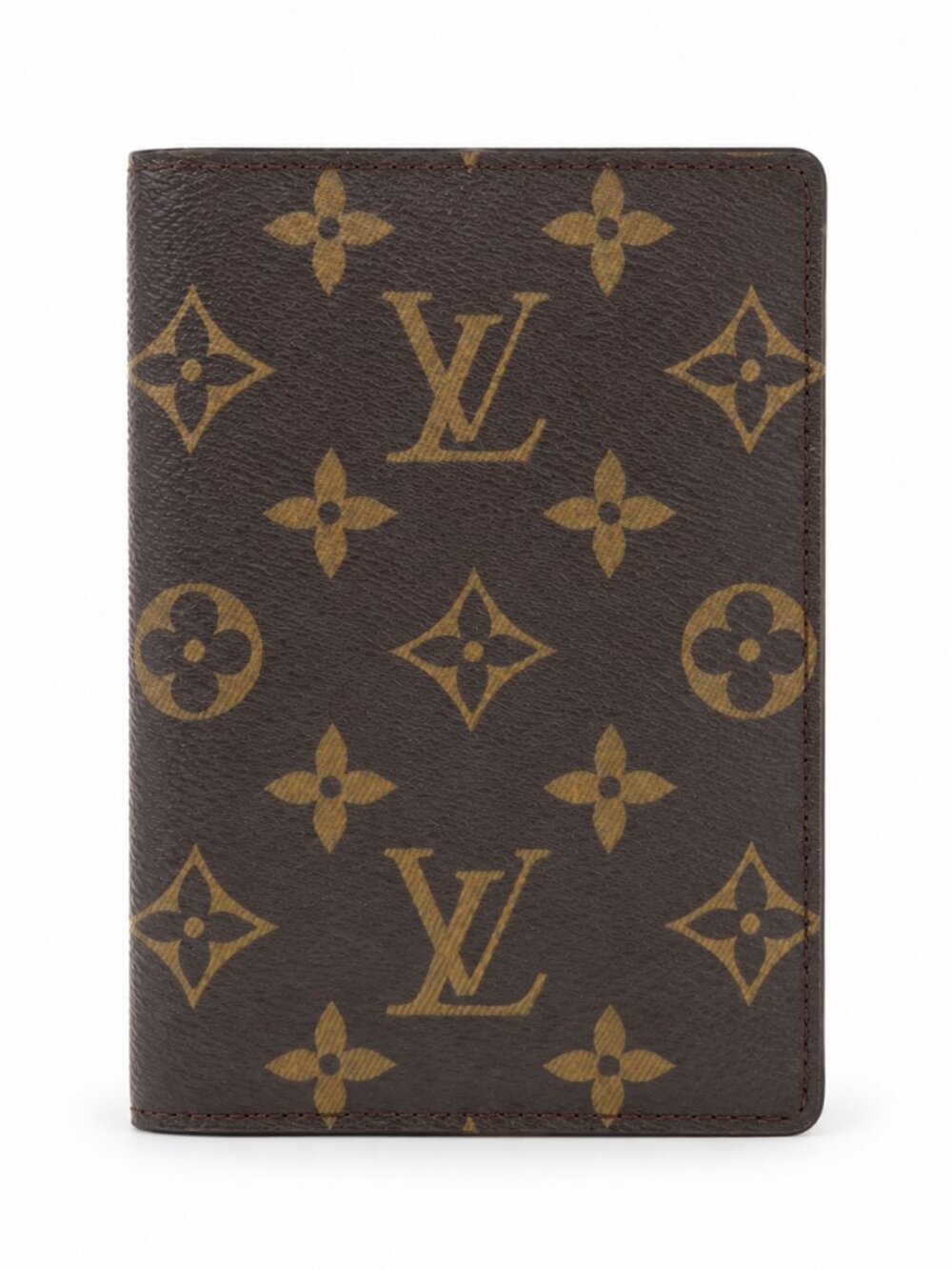 Louis Vuitton Monogram Canvas Passport Holder – Brown
